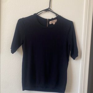 Philosophy navy blue Short Sleeve Top